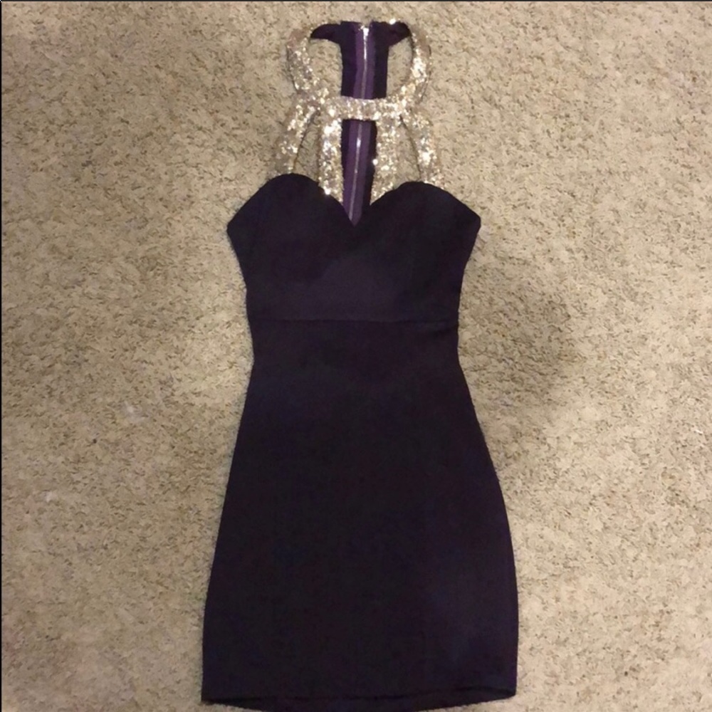 Tobi purple sequin dress - Picture 7 of 7
